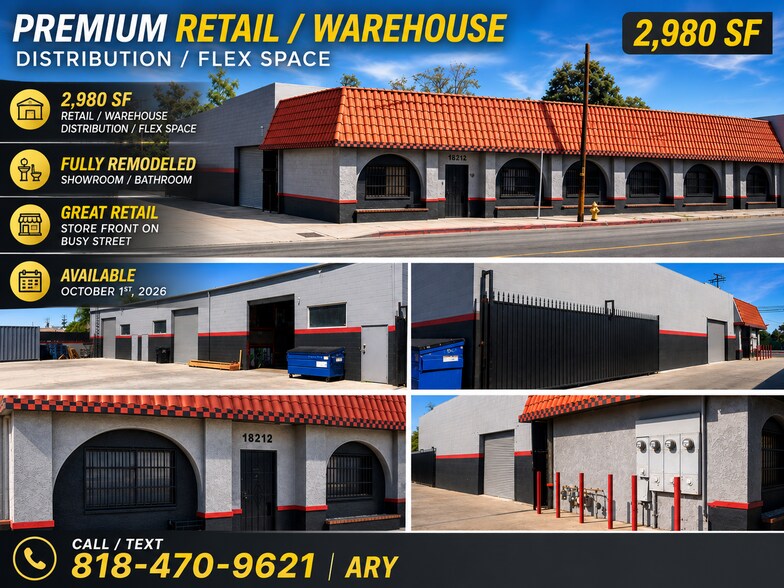 Primary Photo Of 18212-18216 Parthenia St, Northridge Service For Lease