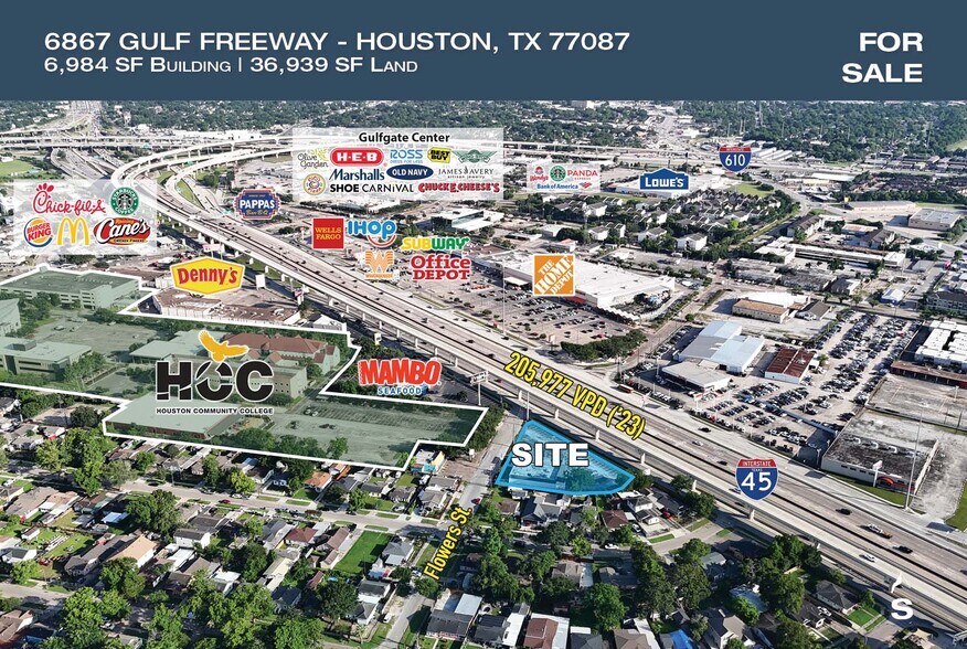 Primary Photo Of 6867 Gulf Fwy, Houston Restaurant For Sale