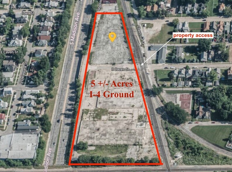 Primary Photo Of 1915-1919 Madison Ave, Indianapolis Land For Lease