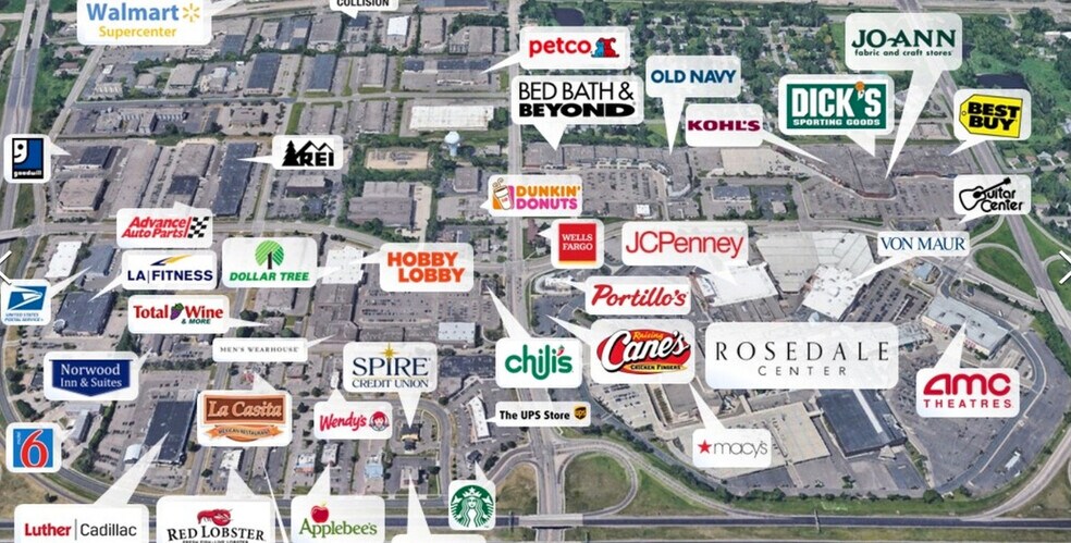 More Photos Of 1899 Perimeter Rd, Roseville Fast Food For Lease