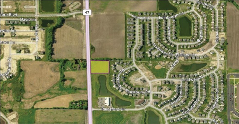 More Photos Of N. Route 47 & Rainsford Rd, Huntley Land For Sale