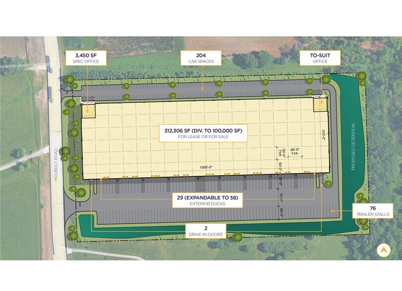 More Photos Of 3600 Houbolt Rd, Joliet Distribution For Lease