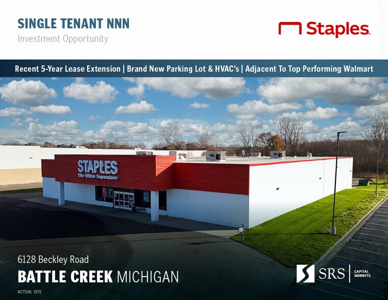 Primary Photo Of 6128 Beckley Rd, Battle Creek Storefront For Sale