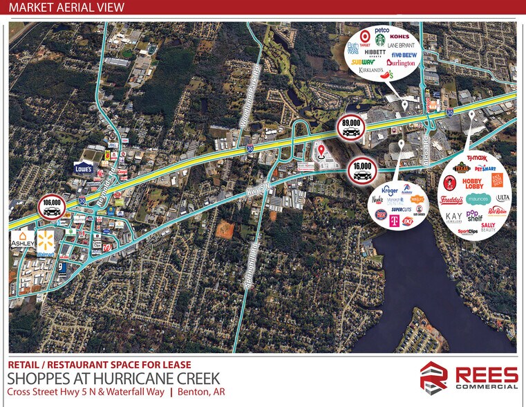 More Photos Of Cross Street Hwy 5 N & Waterfall Way, Bryant Unknown For Lease