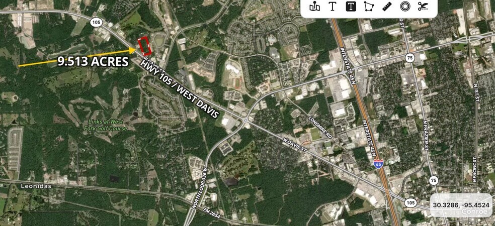 More Photos Of 5030 Davis st, Conroe Land For Sale