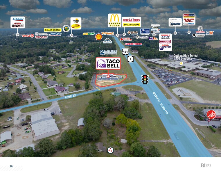 More Photos Of 3282 Reeves St, Dothan Fast Food For Sale