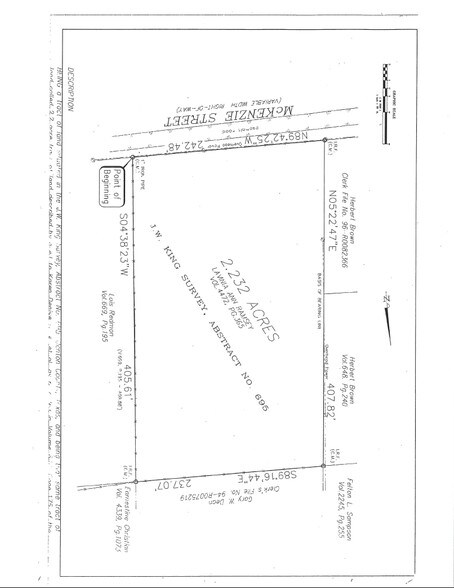 More Photos Of 695 McKenzie St, Lewisville Land For Sale
