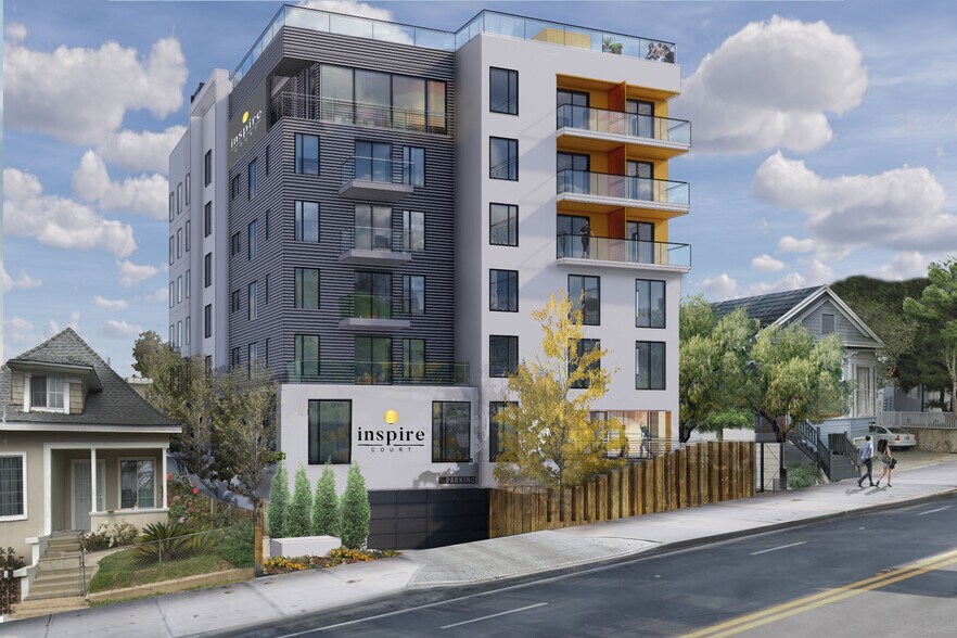 Primary Photo Of 1411 W Court St, Los Angeles Land For Sale