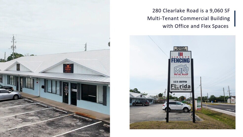 Primary Photo Of 280-294 Clearlake Rd, Cocoa Storefront Retail Office For Sale