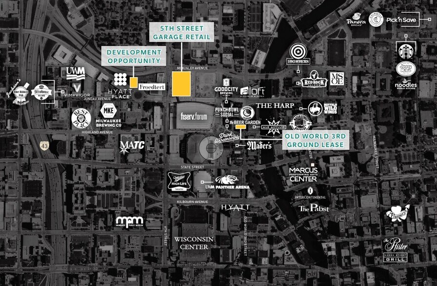 Primary Photo Of 1117-1121 N Old World Third St, Milwaukee Land For Lease