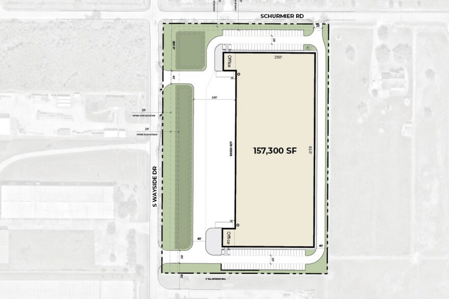 More Photos Of 5932 Schurmier Rd, Houston Distribution For Lease
