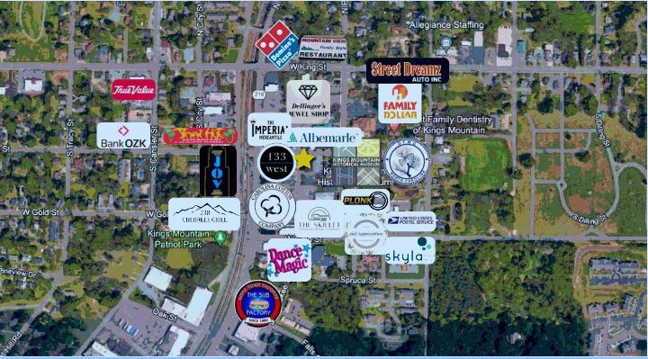 More Photos Of 119 W Mountain St, Kings Mountain Office For Sale