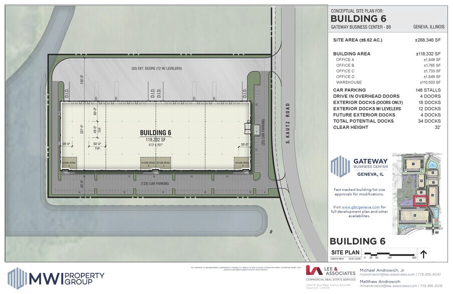 More Photos Of 1500 Kautz Rd, Geneva Warehouse For Lease