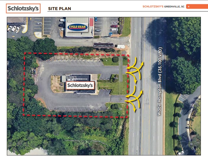 More Photos Of 2013 Wade Hampton Blvd, Greenville Fast Food For Sale