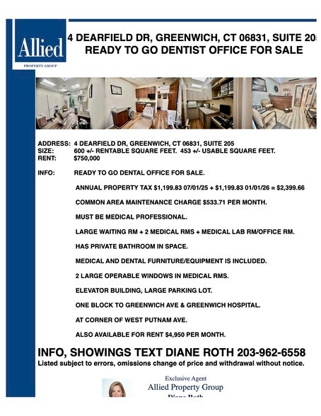 More Photos Of 4 Dearfield Dr, Greenwich Medical For Lease