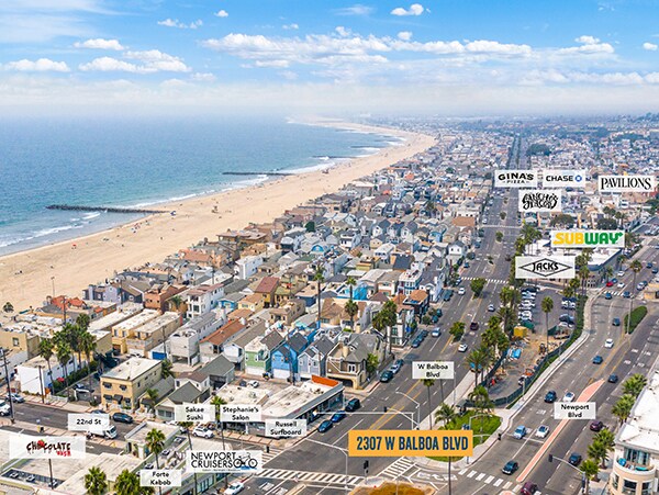 More Photos Of 2301-2307 W Balboa Blvd, Newport Beach Storefront For Lease