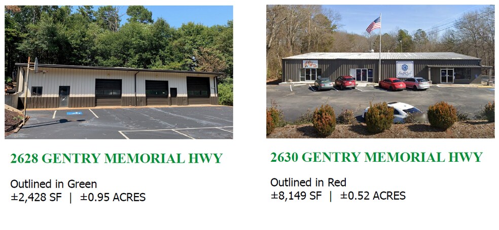 More Photos Of 2630 Gentry Memorial Hwy, Pickens Freestanding For Lease