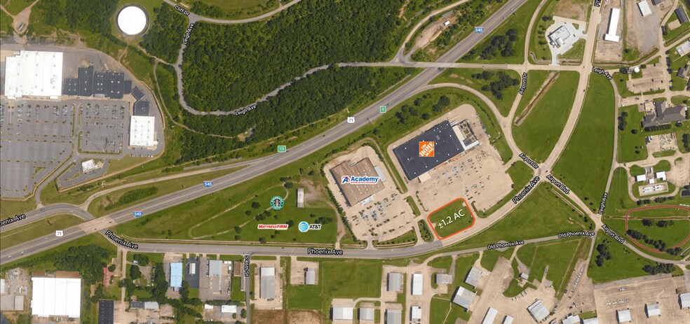 More Photos Of 5101 Phoenix Ave, Fort Smith Land For Lease