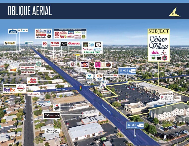 More Photos Of 424-460 W Shaw Ave, Clovis Storefront For Sale