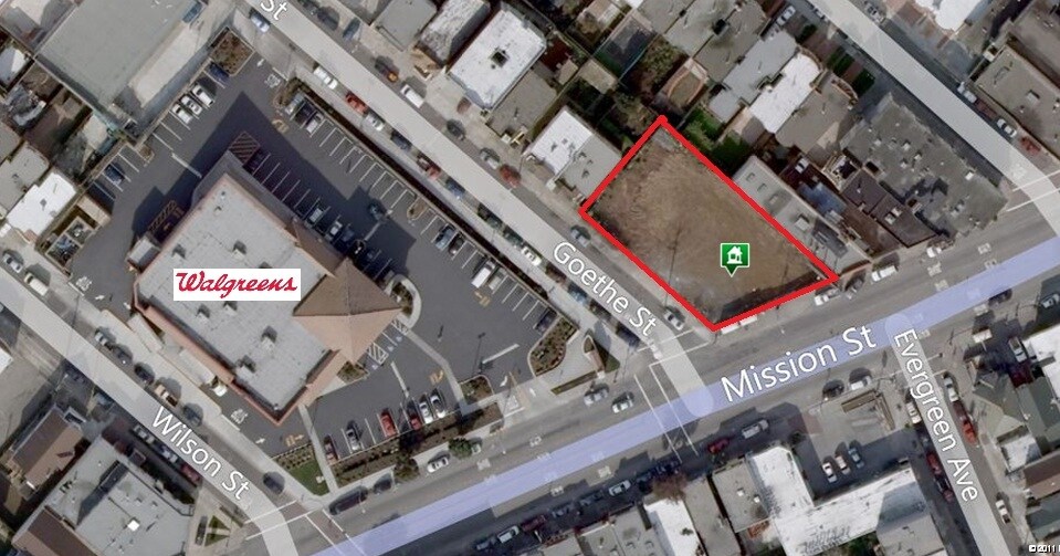 Primary Photo Of 6098 Mission St, Daly City Land For Sale