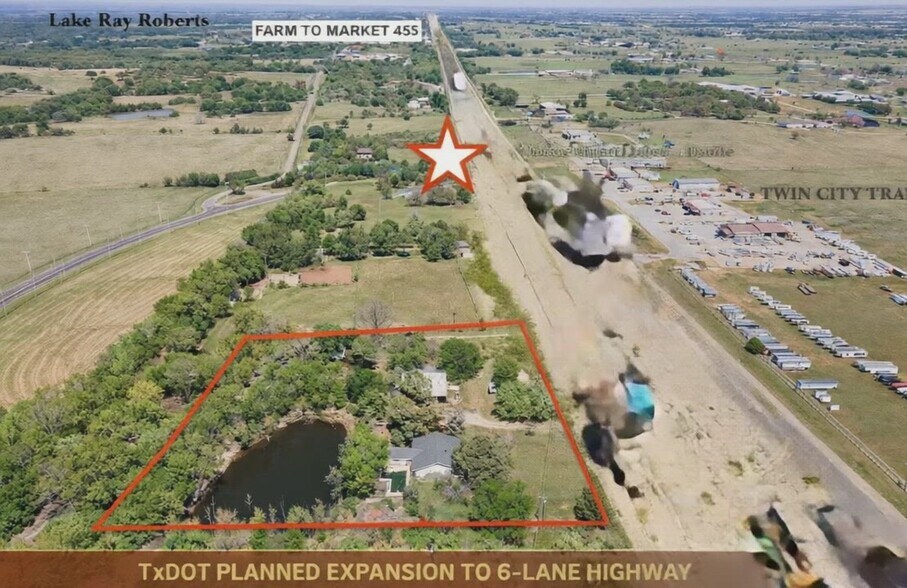 More Photos Of 8293 Highway 377, Pilot Point Land For Sale