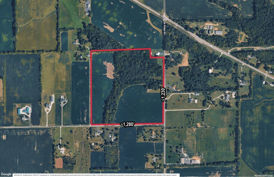 More Photos Of E. State Road 38 & Oak Ridge Road Rd, Sheridan Land For Sale