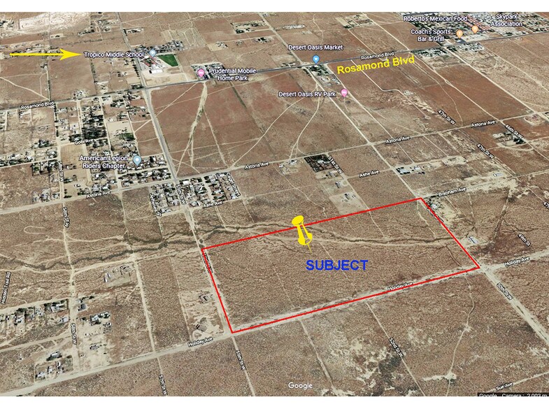 More Photos Of Holiday Ave And 50-55 St West, Rosamond Land For Sale