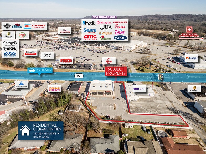 More Photos Of 5307 Highway 153, Hixson Freestanding For Lease