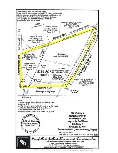 More Photos Of Washington Highway @ Rt 30, Doswell Land For Sale