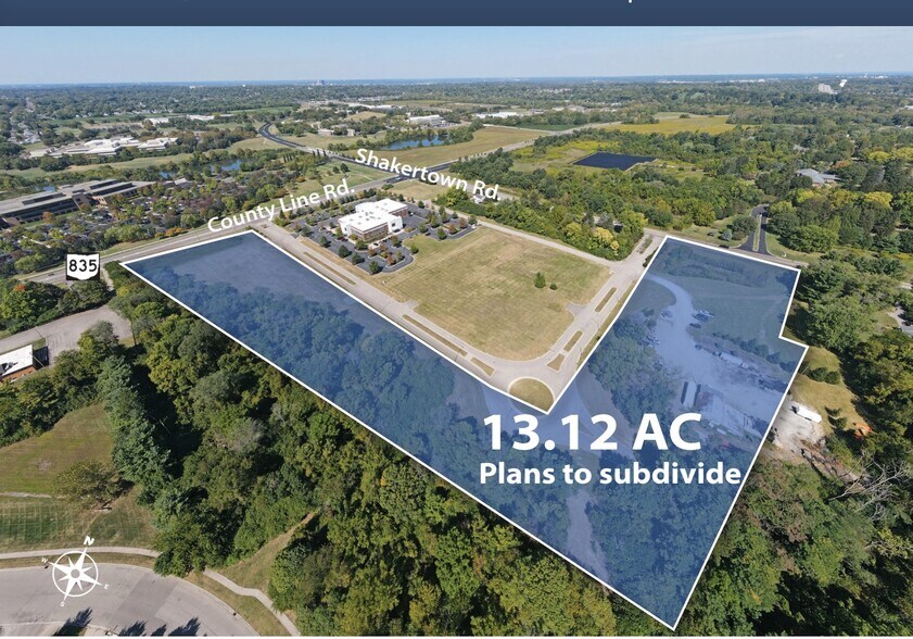 More Photos Of Shakertown Rd & County Line Rd, Dayton Land For Lease