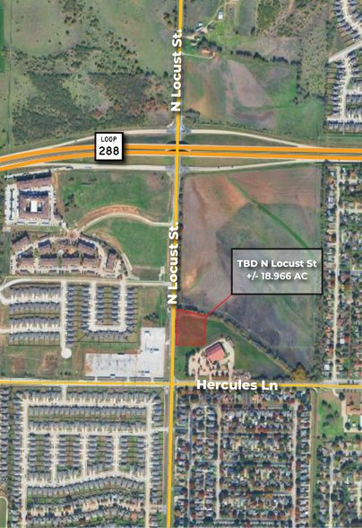 More Photos Of N Locust Street, Denton Land For Sale
