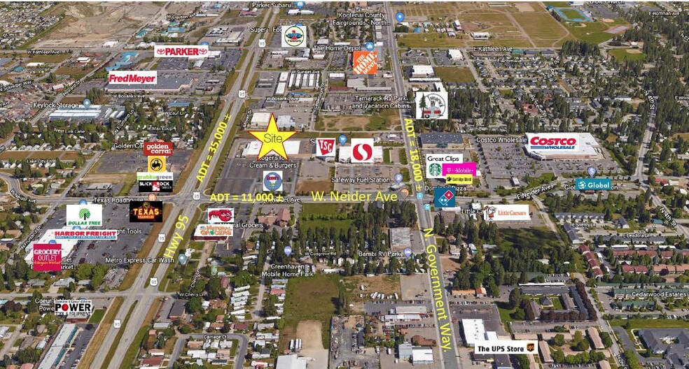 Primary Photo Of Highway 95, Coeur d'Alene Land For Lease