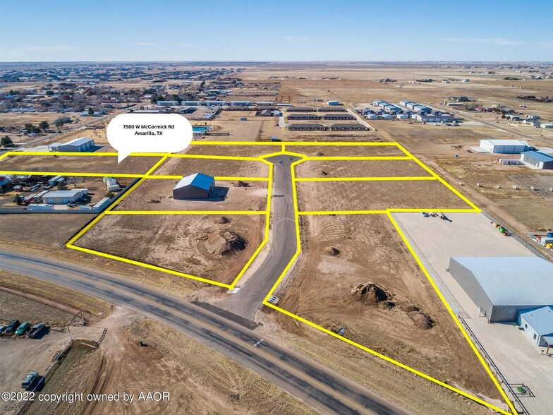 Primary Photo Of 7580 W McCormick Rd, Amarillo Land For Sale