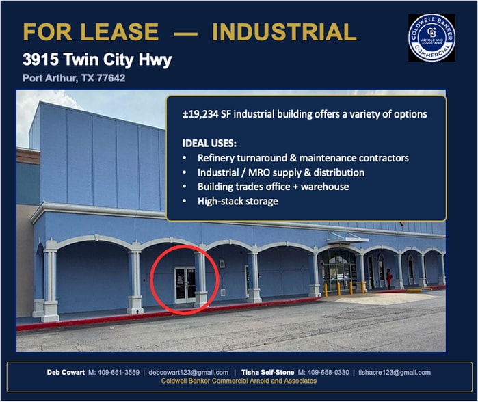 Primary Photo Of 3719-3931 N Twin City Hwy, Port Arthur Service For Lease
