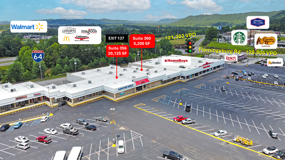 More Photos Of 308-364 Pine Crest Rd, Morehead Storefront For Lease