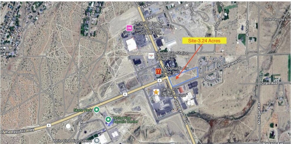 More Photos Of 1805 Great Basin Blvd, Ely Land For Sale