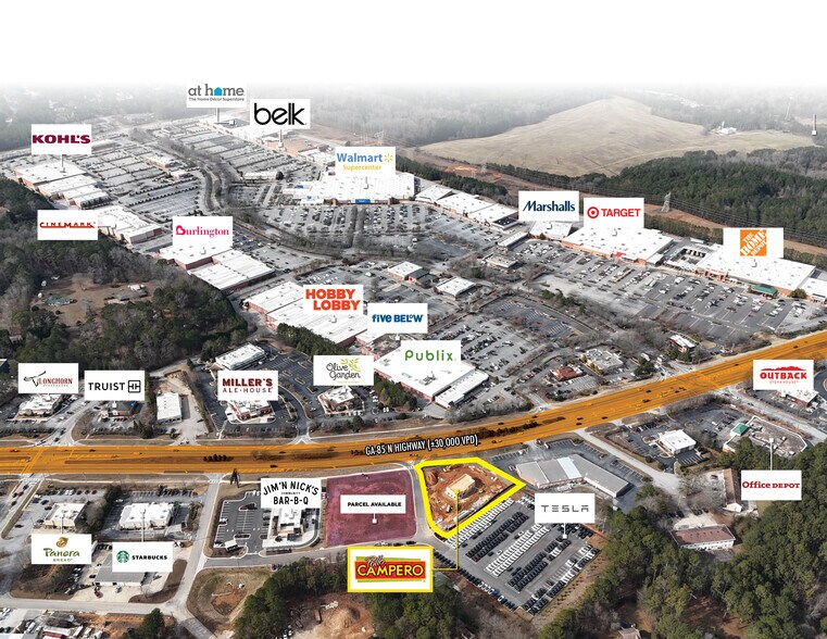 More Photos Of 1373 GA-85, Fayetteville General Retail For Sale