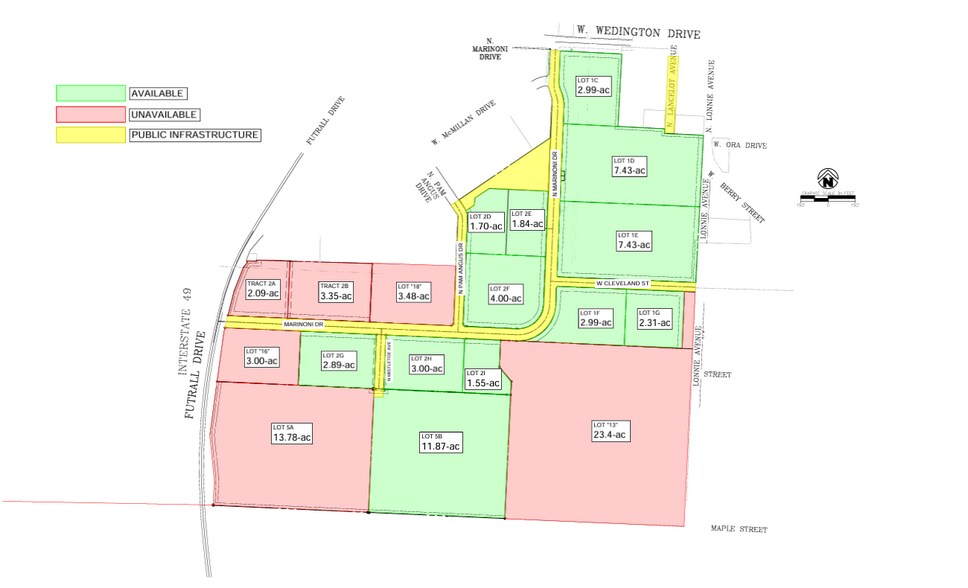 Primary Photo Of I-49 and Wedington Drive, Fayetteville Land For Sale