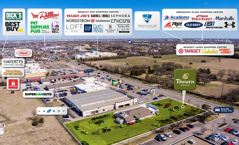 More Photos Of 1605 N Rock Rd, Wichita Restaurant For Sale