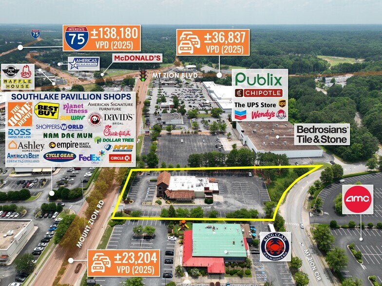 More Photos Of 1971 Mount Zion Rd, Morrow Restaurant For Sale