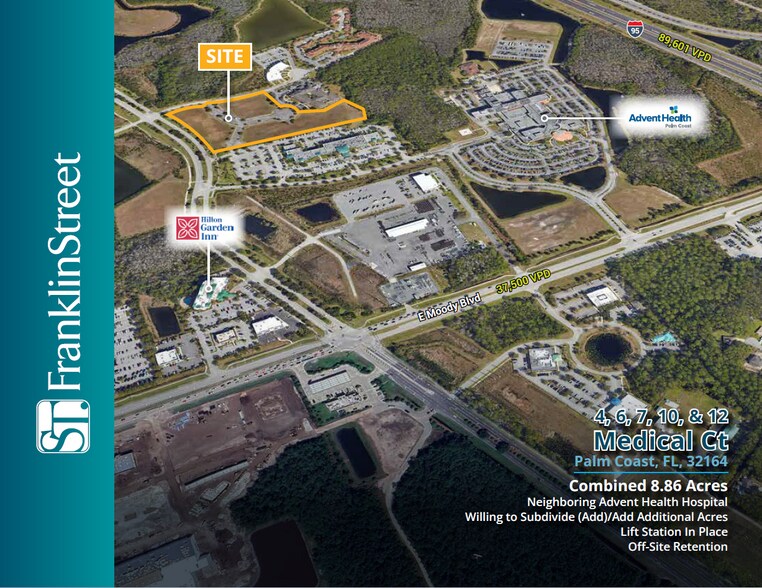 Primary Photo Of 4, 6, 7, 10, & 12 Medical Ct, Palm Coast Land For Sale