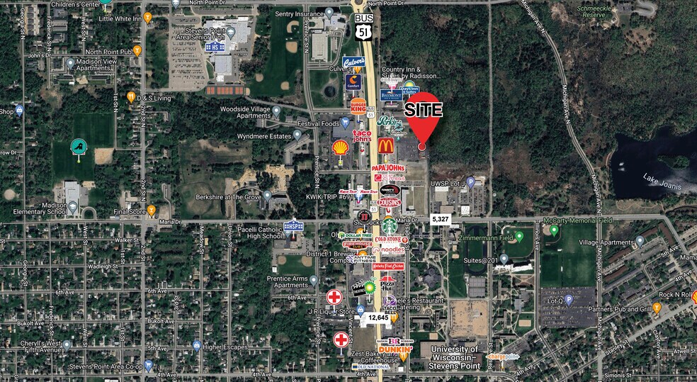 More Photos Of 135 N Division St, Stevens Point General Retail For Lease