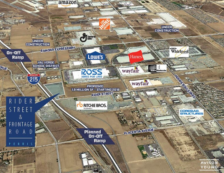 More Photos Of East Frontage Rd, Perris Land For Sale