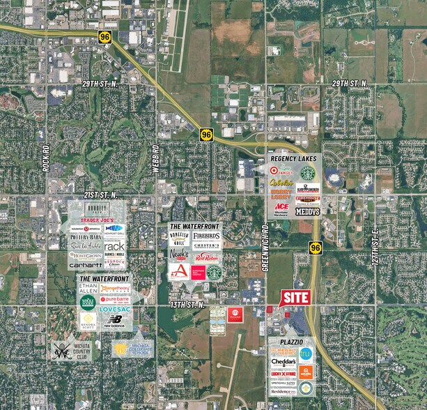 More Photos Of 13th St. N & Greenwich Rd., Wichita Land For Lease