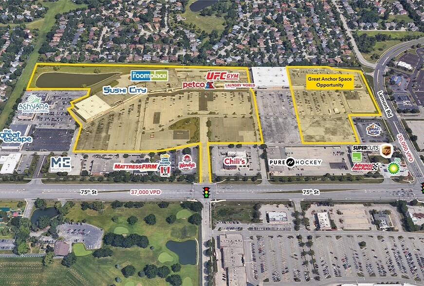 More Photos Of 1200-1620 W 75th St, Downers Grove Unknown For Lease