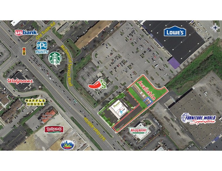 More Photos Of 2887 Richmond Rd, Lexington General Retail For Lease