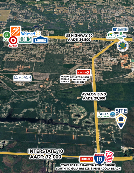 More Photos Of 5919 Frisco Ln, Milton Land For Sale