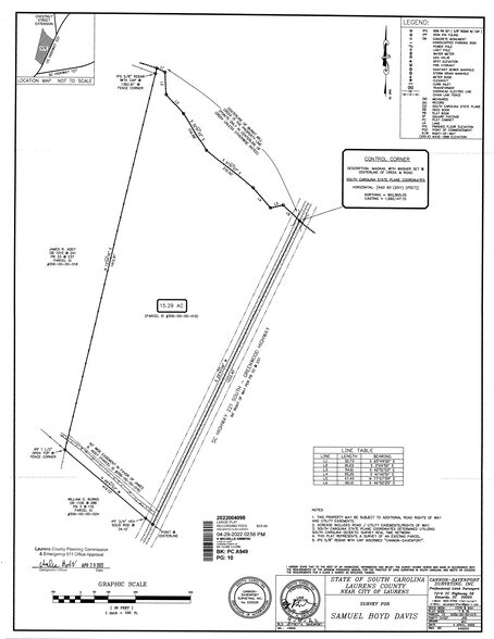 More Photos Of 00 221 Highway South Hwy, Laurens Land For Sale