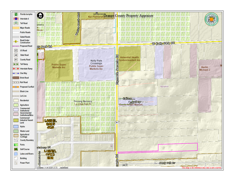 Primary Photo Of 4611 Plymouth Sorrento Rd, Apopka Land For Sale
