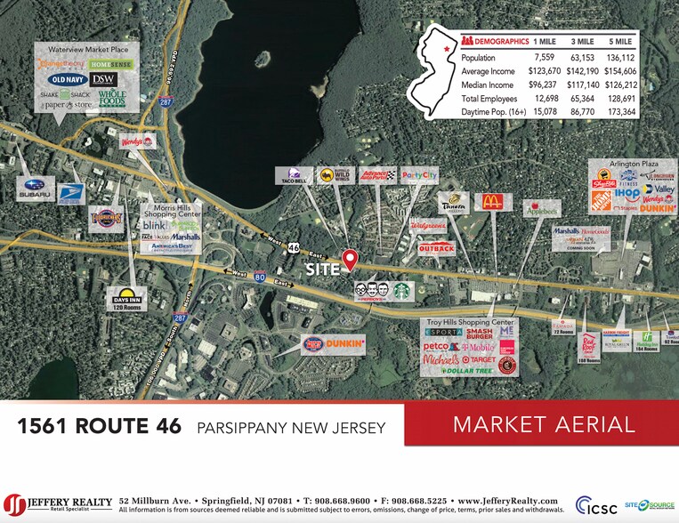 More Photos Of 1561 US Highway 46, Parsippany Unknown For Lease